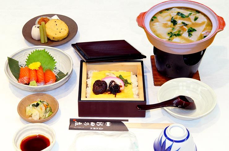 団体様メニュー　おきりこみ武将膳Ｂ