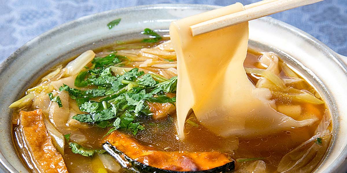 群馬の郷土料理おきりこみ