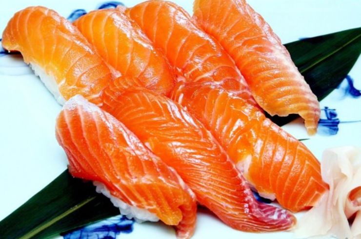 ギンヒカリのお寿司