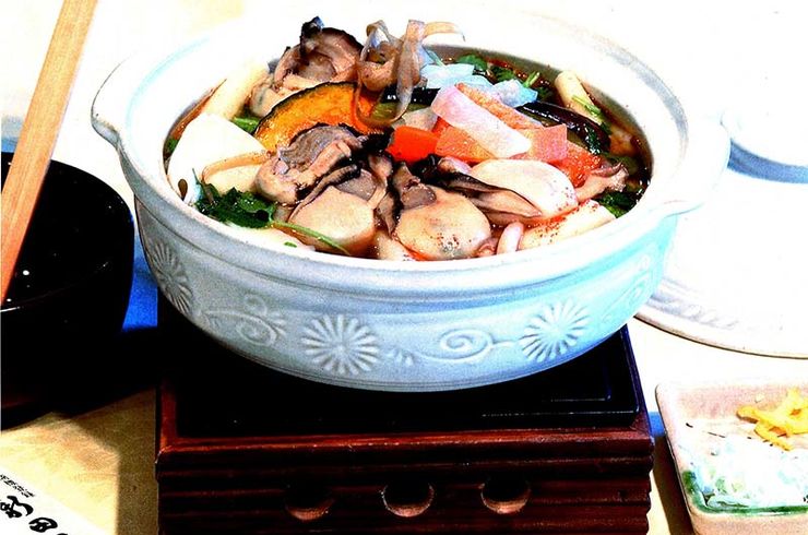 牡蠣（カキ）おきりこみ